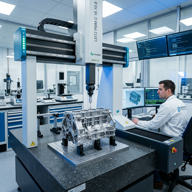 Co-ordinate Measuring Machine (CMM) for High-Precision Automotive Components at SACPL